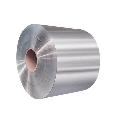 hoja de aluminio en frío 8079 8011 de la bobina para la construcción del papel de máquina el rebobinar